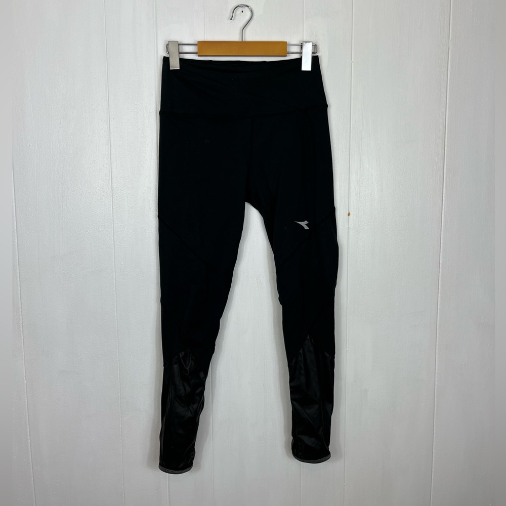 Diadora Leggings 7/8 Black Sz XS